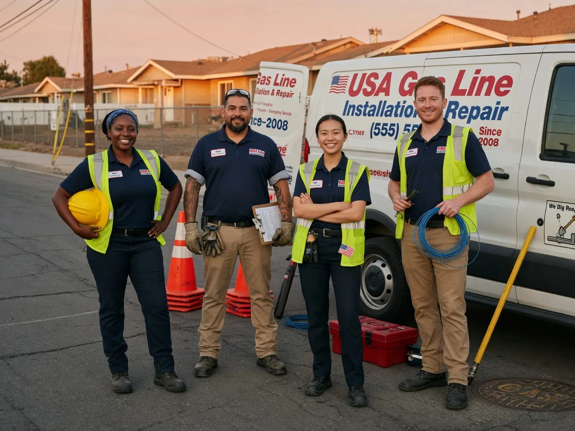 Gas Line Installation company in Cairnbrook, PA